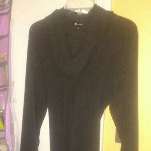 Nice black long sleeve womens top